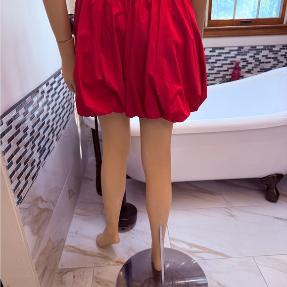 Susana Monaco Poplin Bubble Shorts, Fuschia - Picture 5 of 13